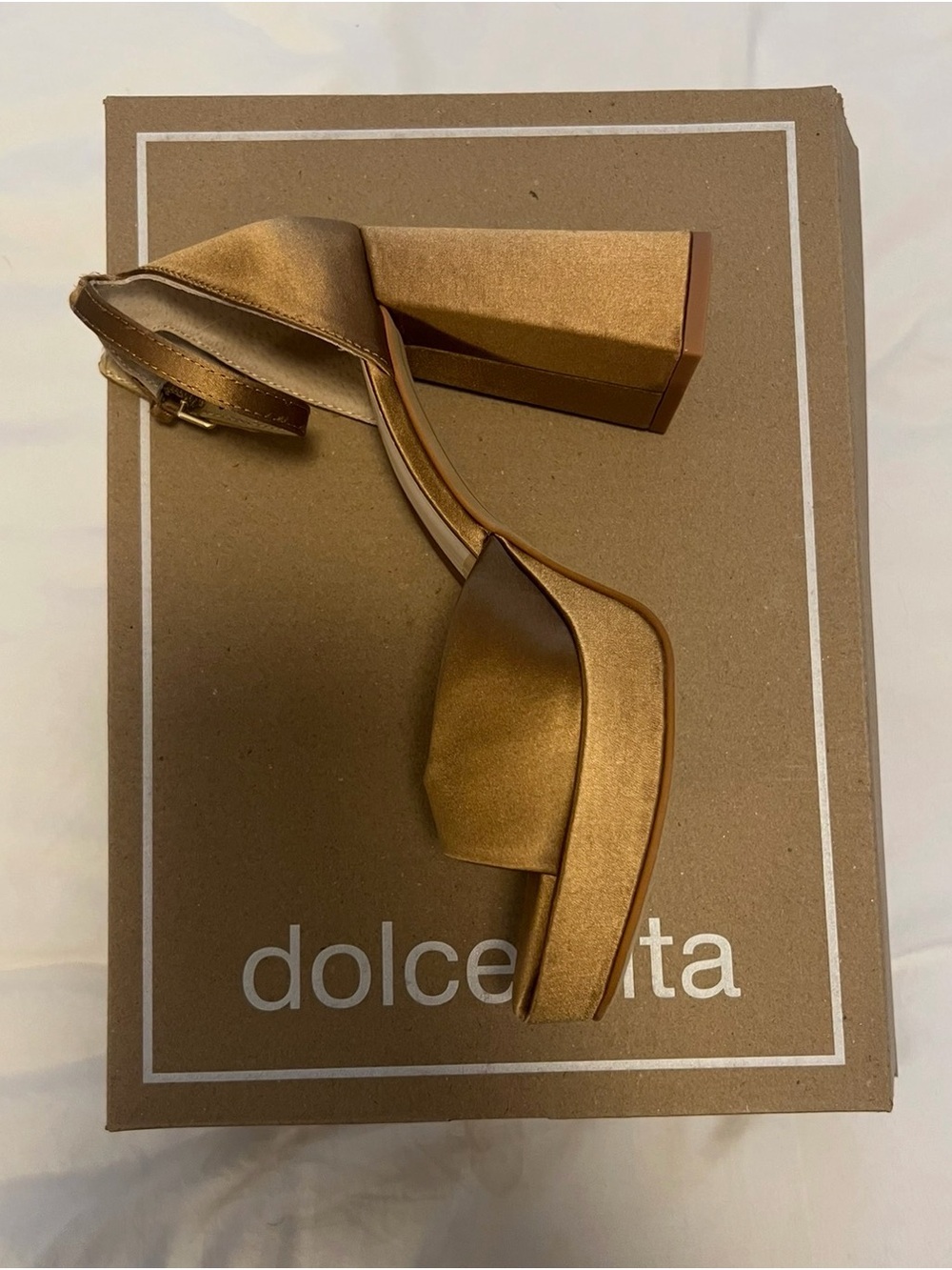 Dolce Vita Platform Sandal with Ankle Strap - Picture 3 of 6